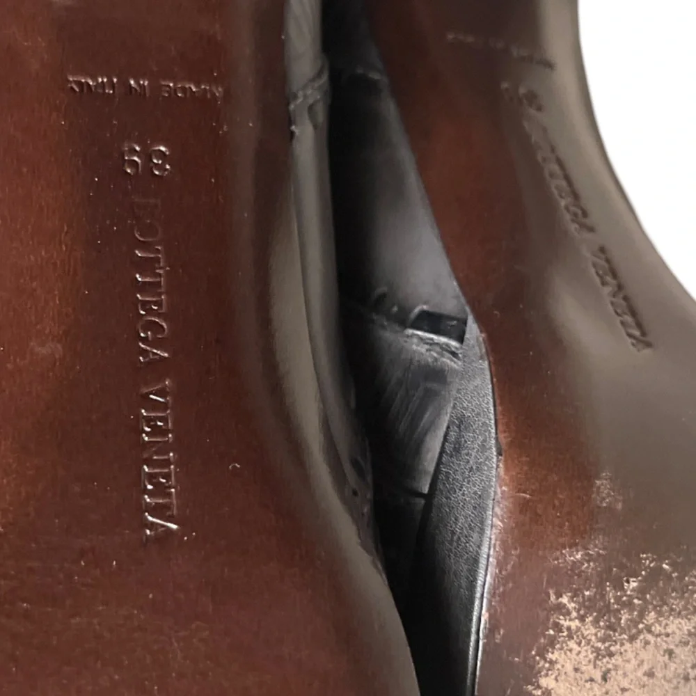 Bottega Venetta Leather Boots - Picture 8 of 10